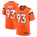 Men's Nike Denver Broncos D.J. Jones Orange Team Game NFL Jersey