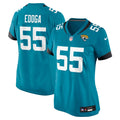 Women's Nike Jacksonville Jaguars Chuma Edoga Teal Team Game NFL Jersey