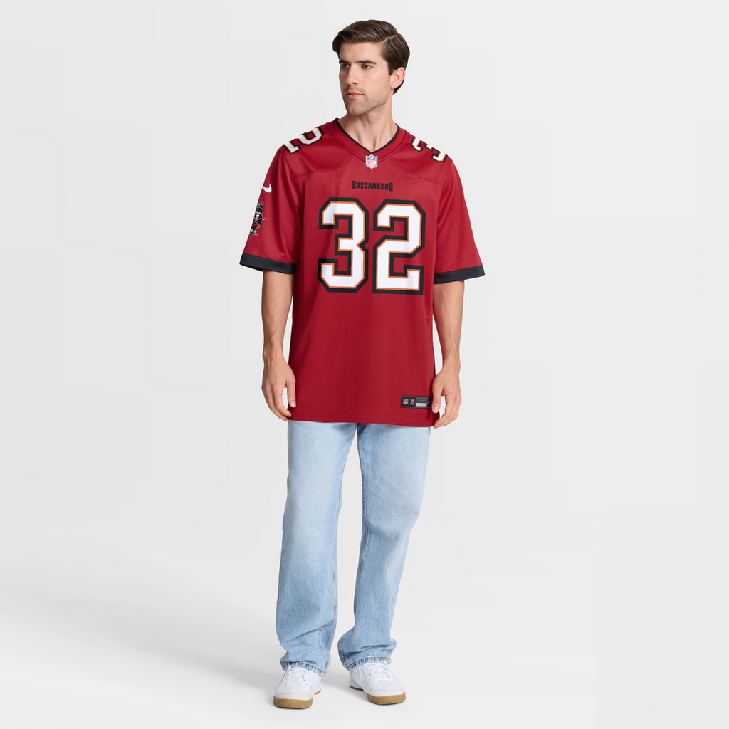 Men's Nike Tampa Bay Buccaneers James Wilder Red Game Retired Player NFL Jersey