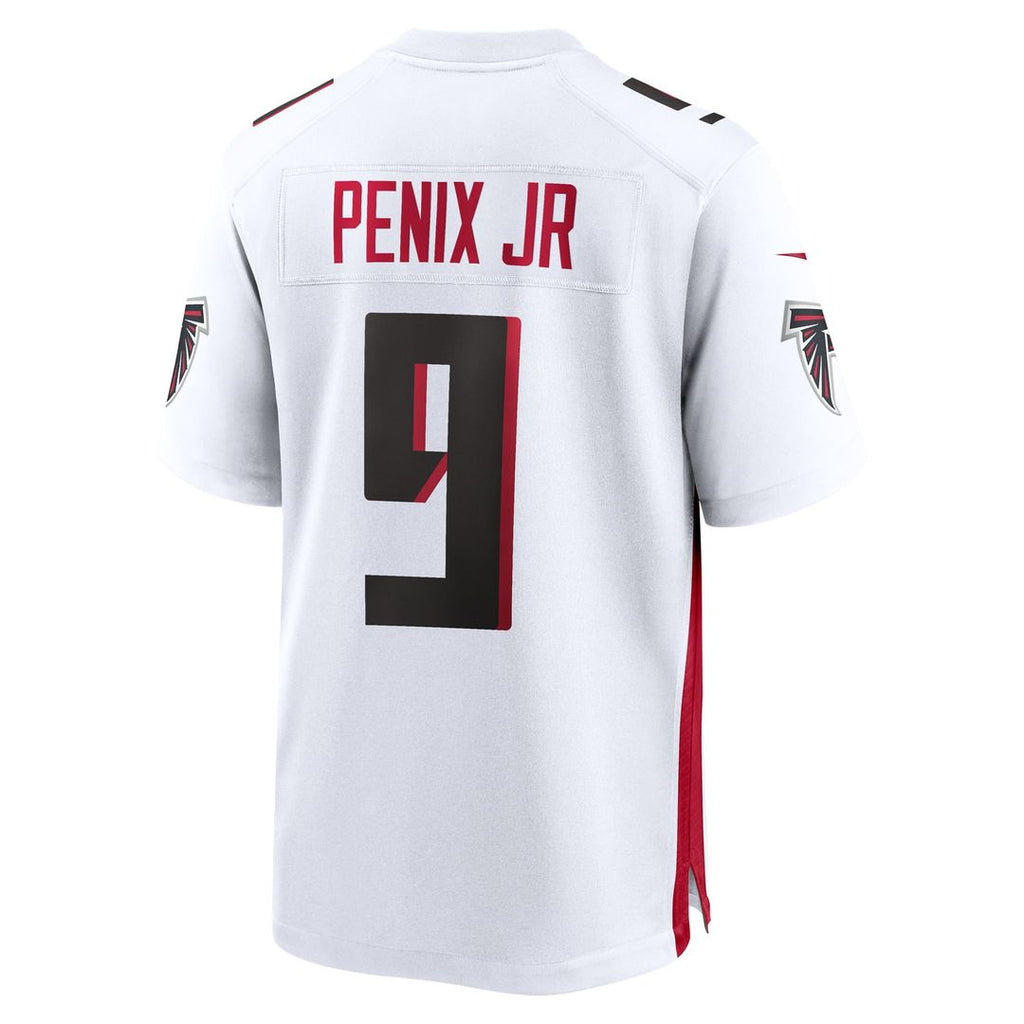 Men's Nike Atlanta Falcons Michael Penix Jr. Black Player Game NFL Jersey