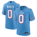 Men's Nike Tennessee Titans Calvin Ridley Light Blue Game NFL Jersey