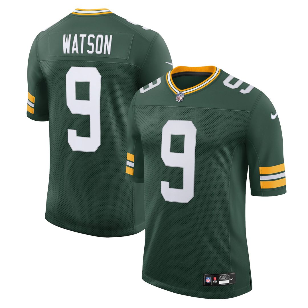 Men's Nike Green Bay Packers Christian Watson Green Vapor Untouchable Limited NFL Jersey