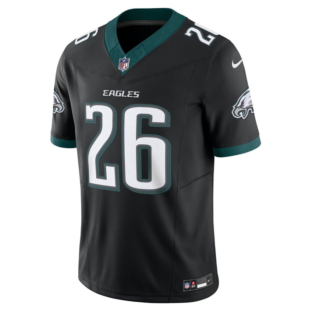 Men's Nike Philadelphia Eagles Saquon Barkley White Vapor F.U.S.E. Limited NFL Jersey
