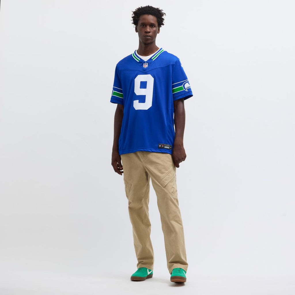 Men's Nike Seattle Seahawks Kenneth Walker III Royal Vapor F.U.S.E. Limited NFL Jersey
