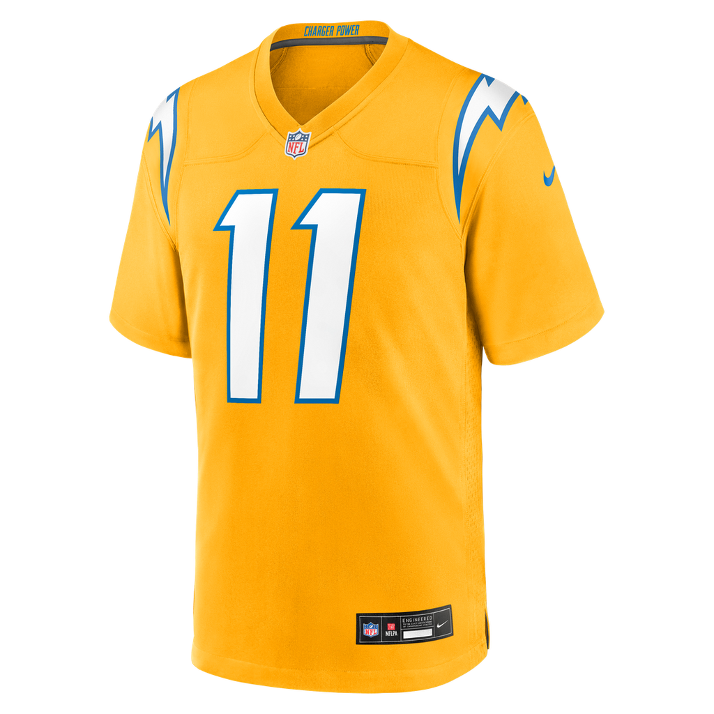 Men's Nike Los Angeles Chargers Cameron Dicker Gold Alternate Game NFL Jersey