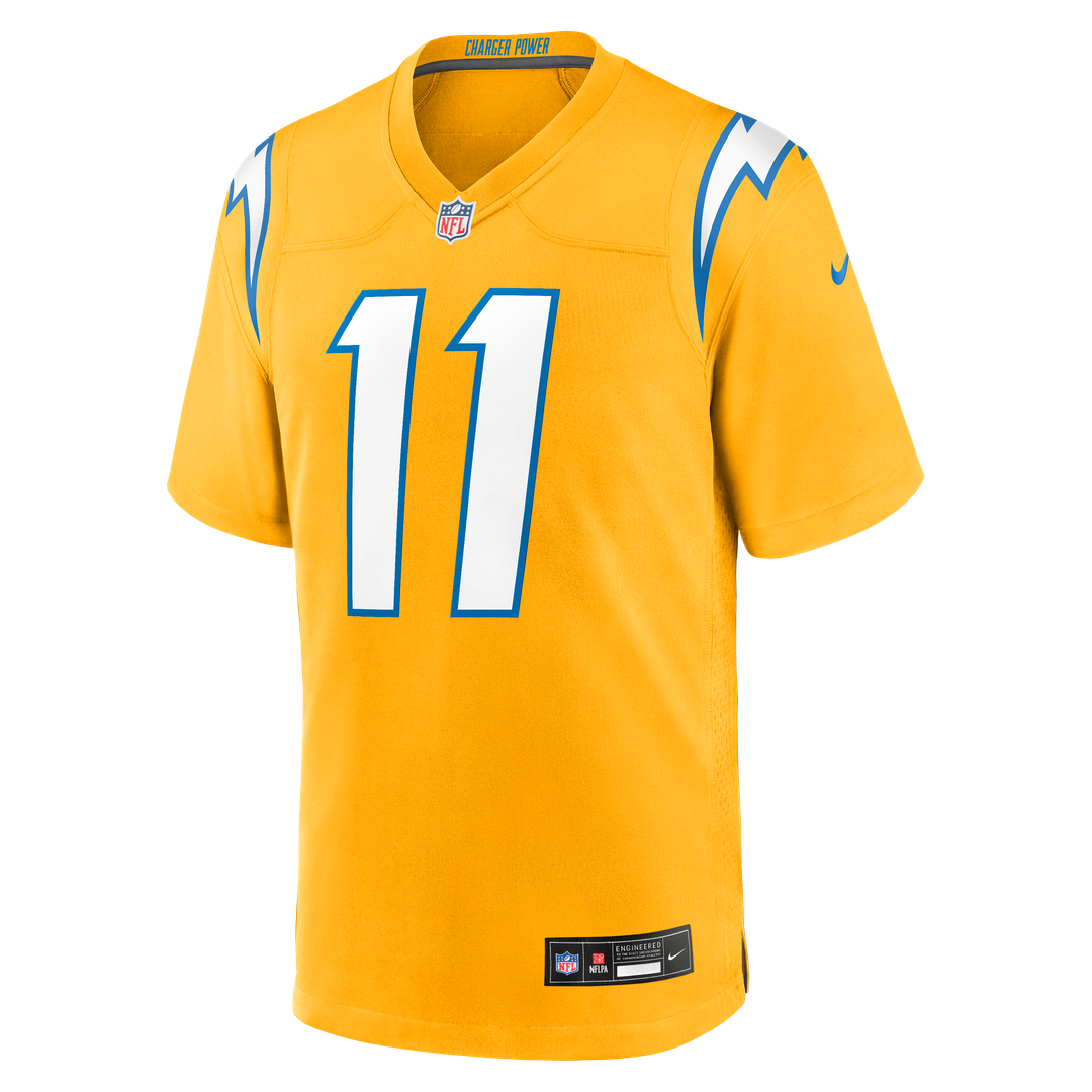 Men's Nike Los Angeles Chargers Cameron Dicker Gold Alternate Game NFL Jersey
