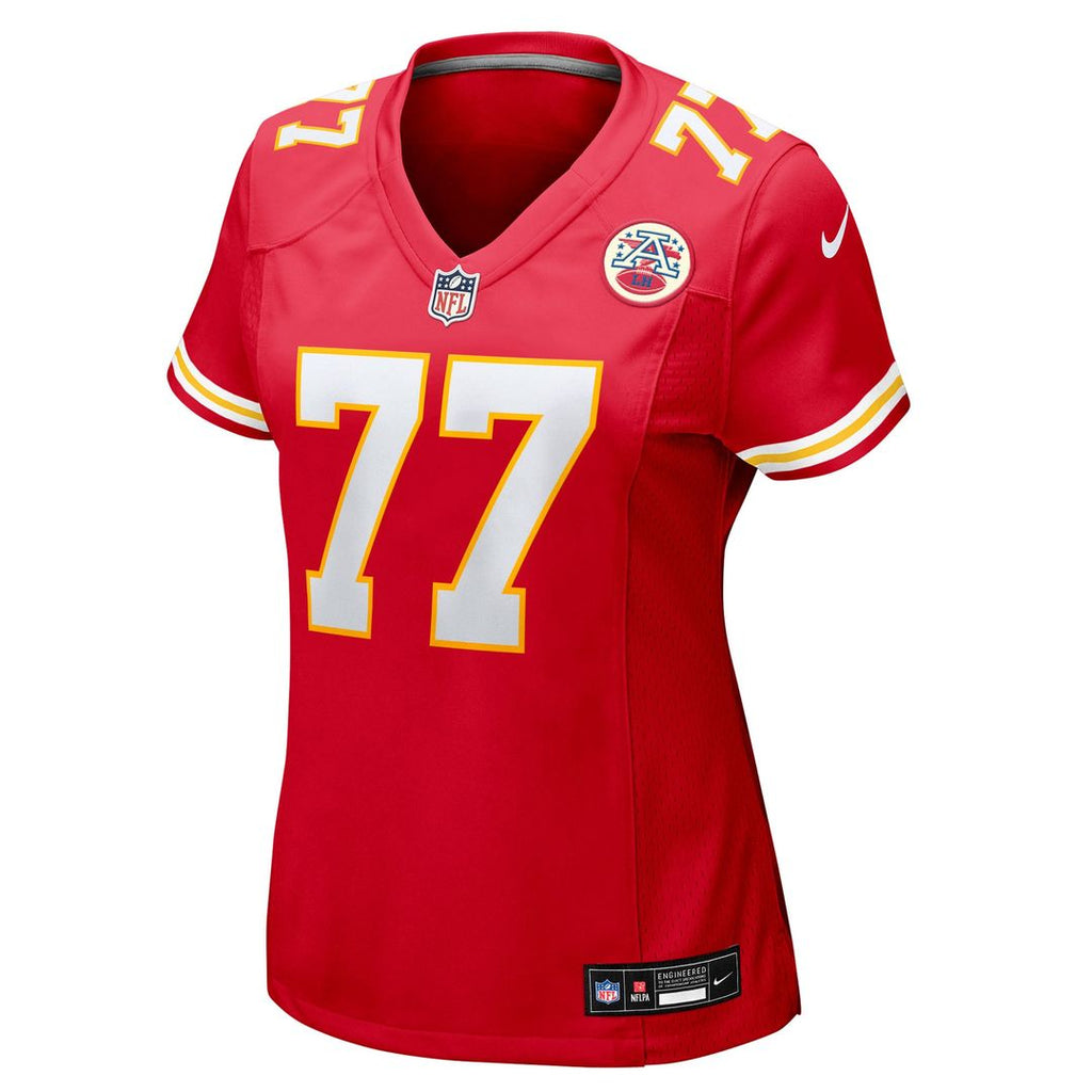 Women's Nike Kansas City Chiefs Jaylon Moore Red Team Game NFL Jersey
