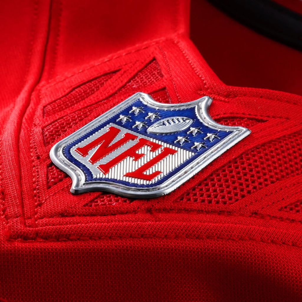 Men's Nike Atlanta Falcons Jalon Walker Red Vapor F.U.S.E. Stitched Limited NFL Jersey