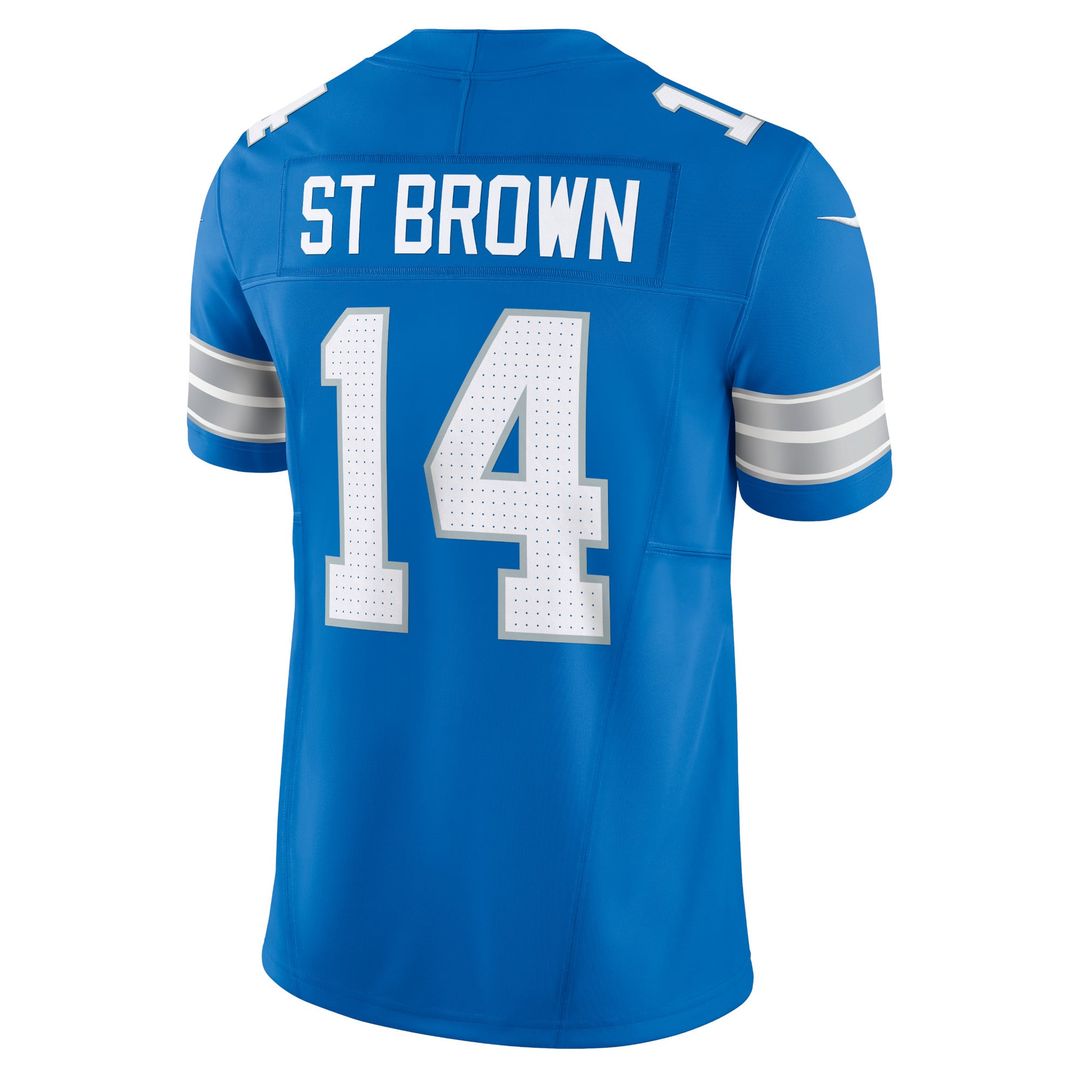 Men's Nike Detroit Lions Amon-Ra St. Brown Black 2nd Alternate Vapor F.U.S.E. Limited NFL Jersey