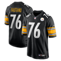 Men's Nike Pittsburgh Steelers Troy Fautanu Black Player Game NFL Jersey