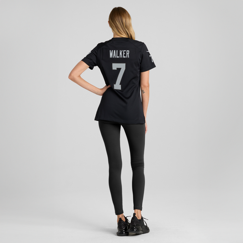 Women's Nike Las Vegas Raiders Quay Walker Black Team Game NFL Jersey