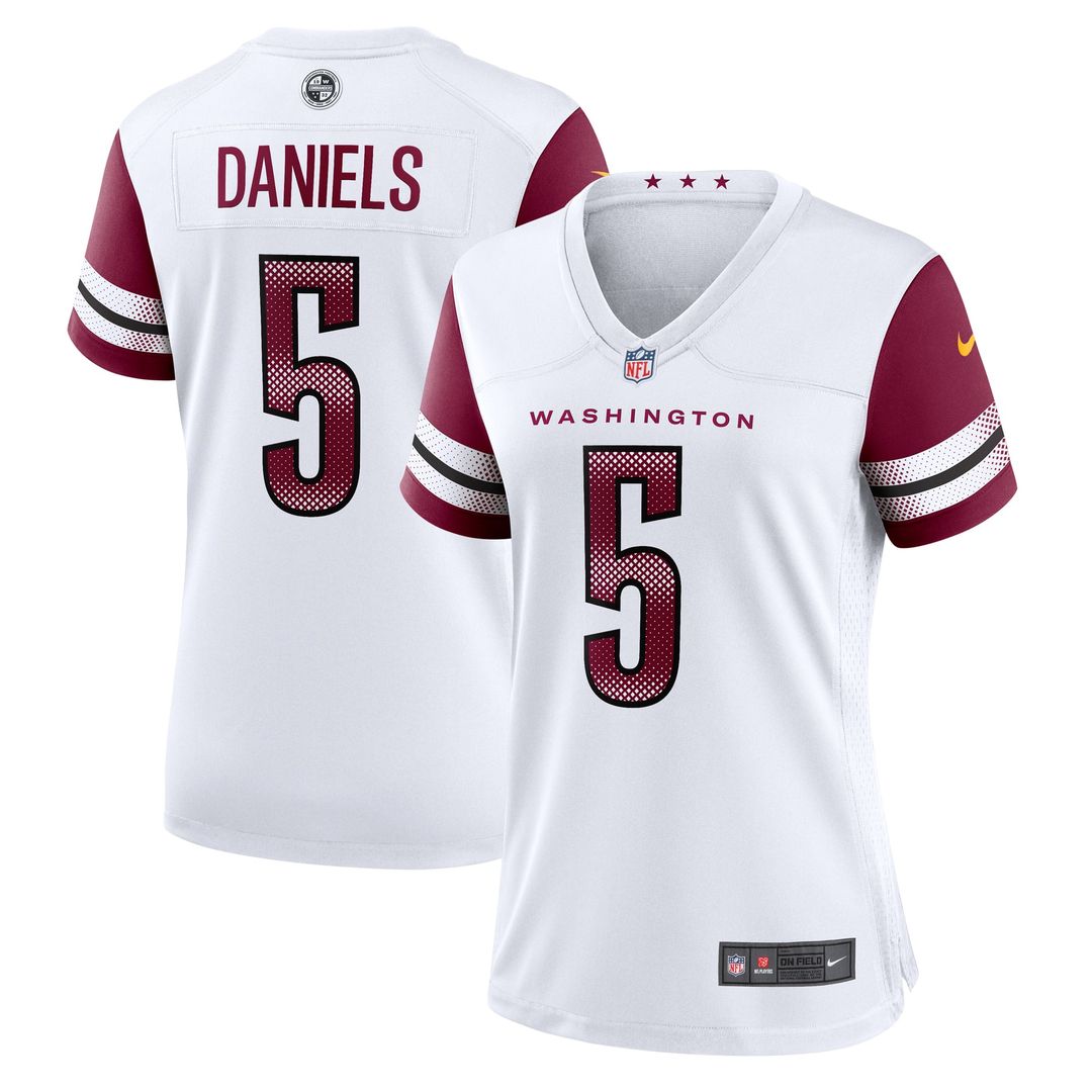 Women's Nike Washington Commanders Jayden Daniels Burgundy Player Game NFL Jersey