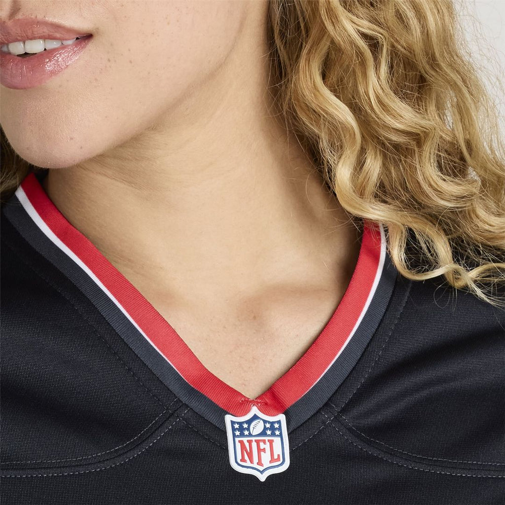 Women's Nike Houston Texans Justin Watson Navy Team Game NFL Jersey