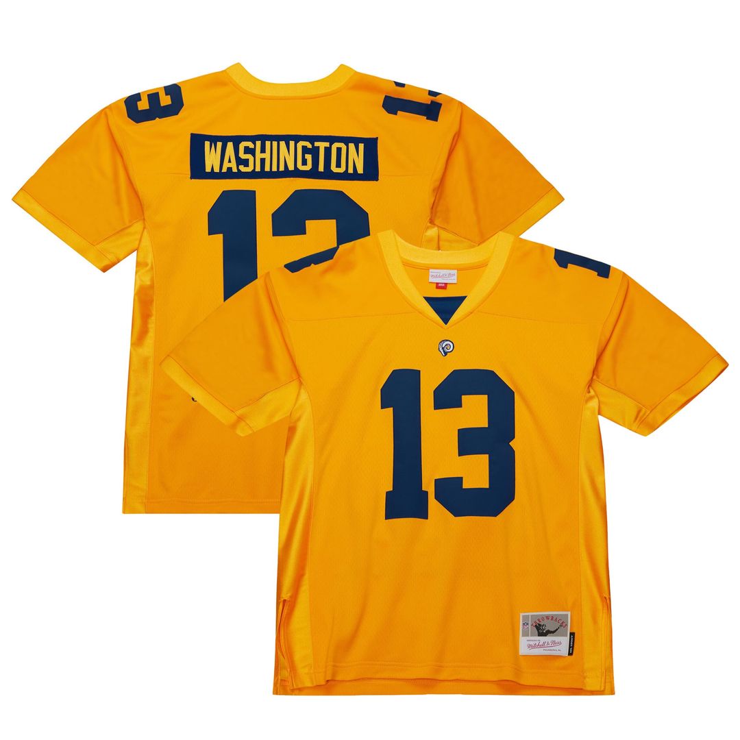 Men's Mitchell & Ness Los Angeles Rams Kenny Washington Gold Fashion NFL Jersey
