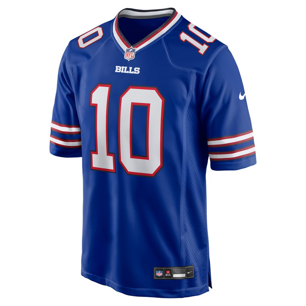 Men's Nike Buffalo Bills Khalil Shakir Royal Game NFL Jersey