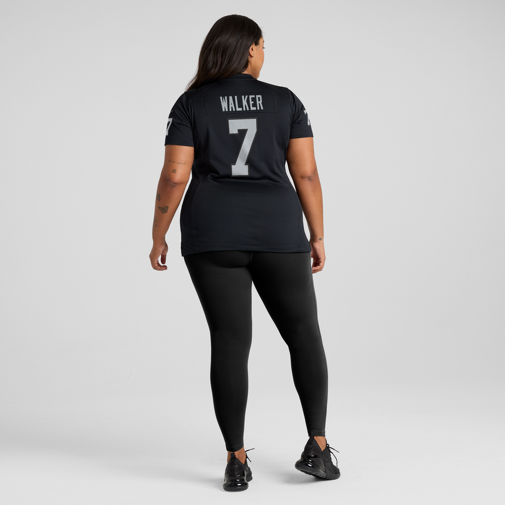 Women's Nike Las Vegas Raiders Quay Walker Black Team Game NFL Jersey