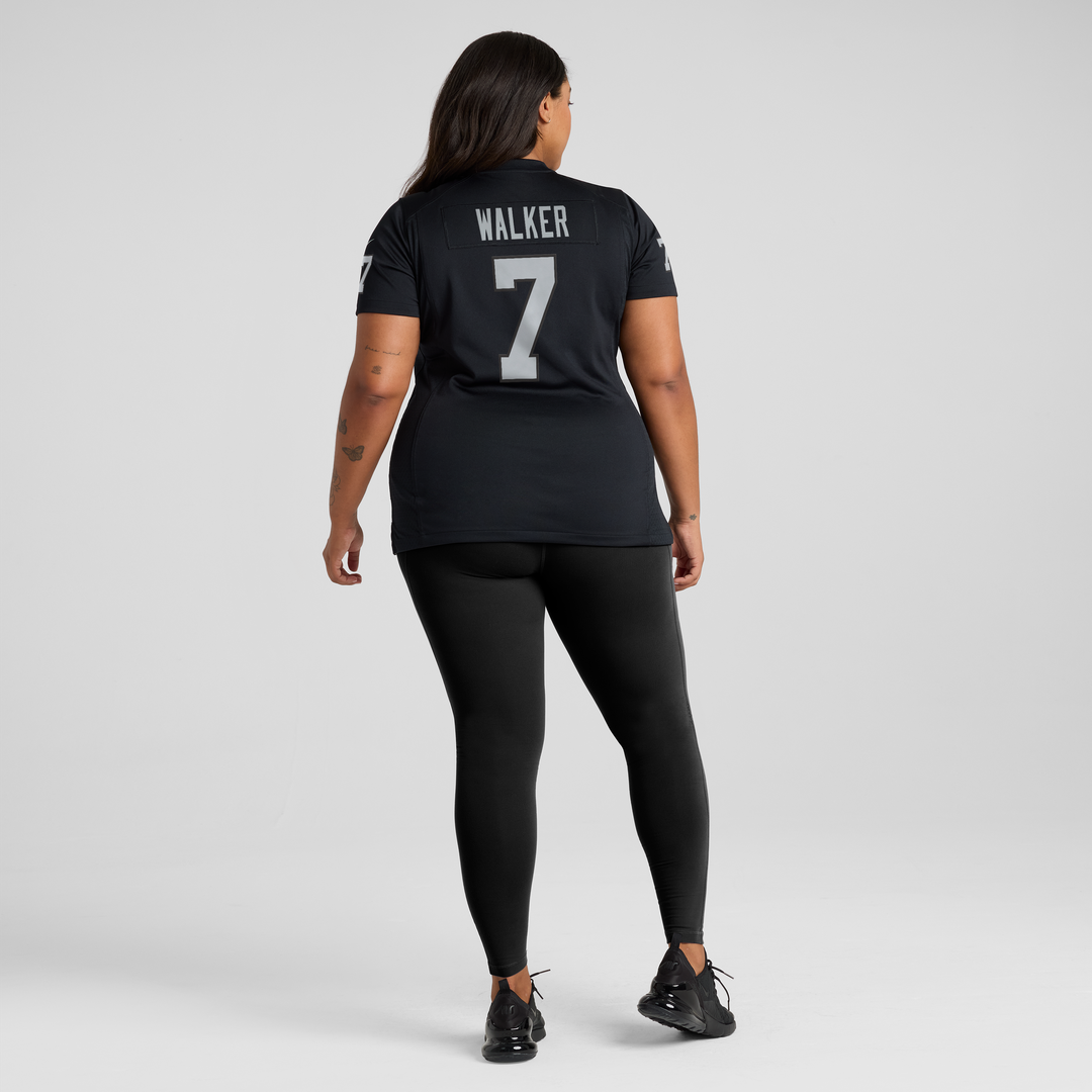 Women's Nike Las Vegas Raiders Quay Walker Black Team Game NFL Jersey