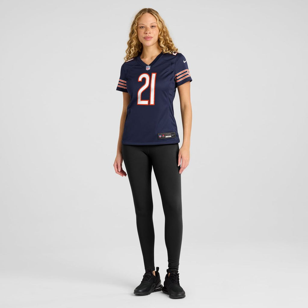 Women's Nike Chicago Bears D'Onta Foreman Navy Game NFL Jersey