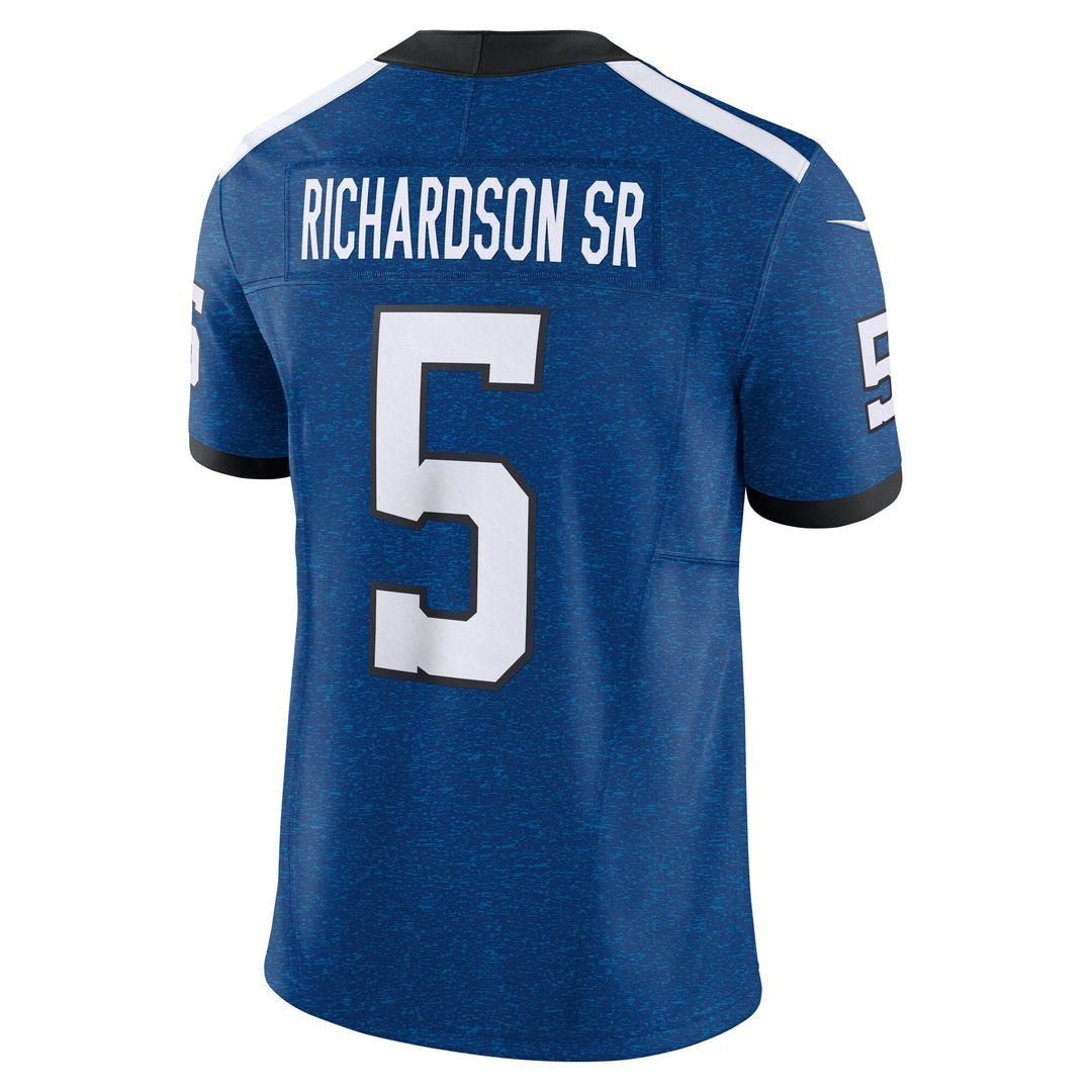 Men's Nike Indianapolis Colts Anthony Richardson Royal Vapor F.U.S.E. Limited NFL Jersey