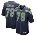 Men's Nike Seattle Seahawks Mason Richman College Navy Team Game NFL Jersey