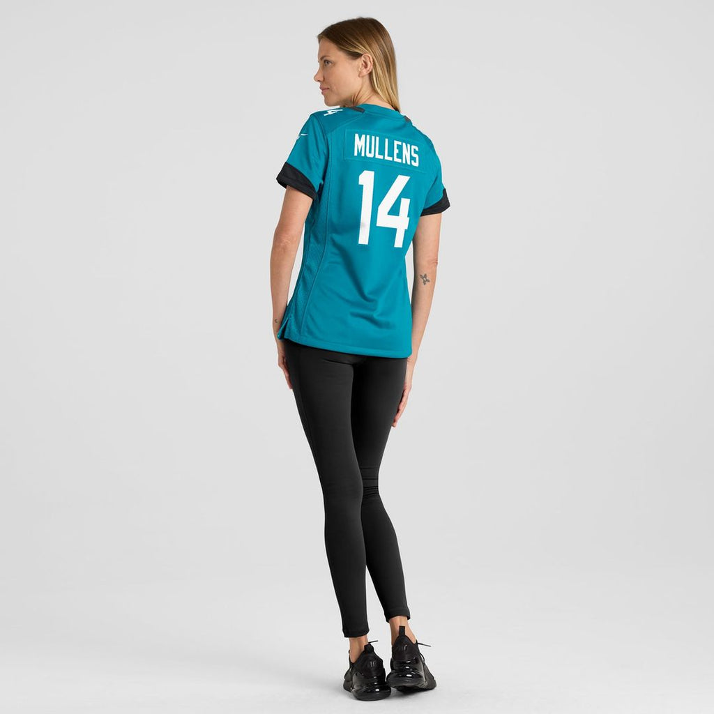 Women's Nike Jacksonville Jaguars Nick Mullens Teal Team Game NFL Jersey