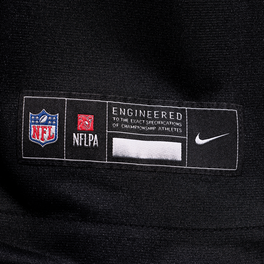Men's Nike Carolina Panthers Monroe Freeling Black 2026 NFL Draft First Round Pick No. 19 Team Game NFL Jersey