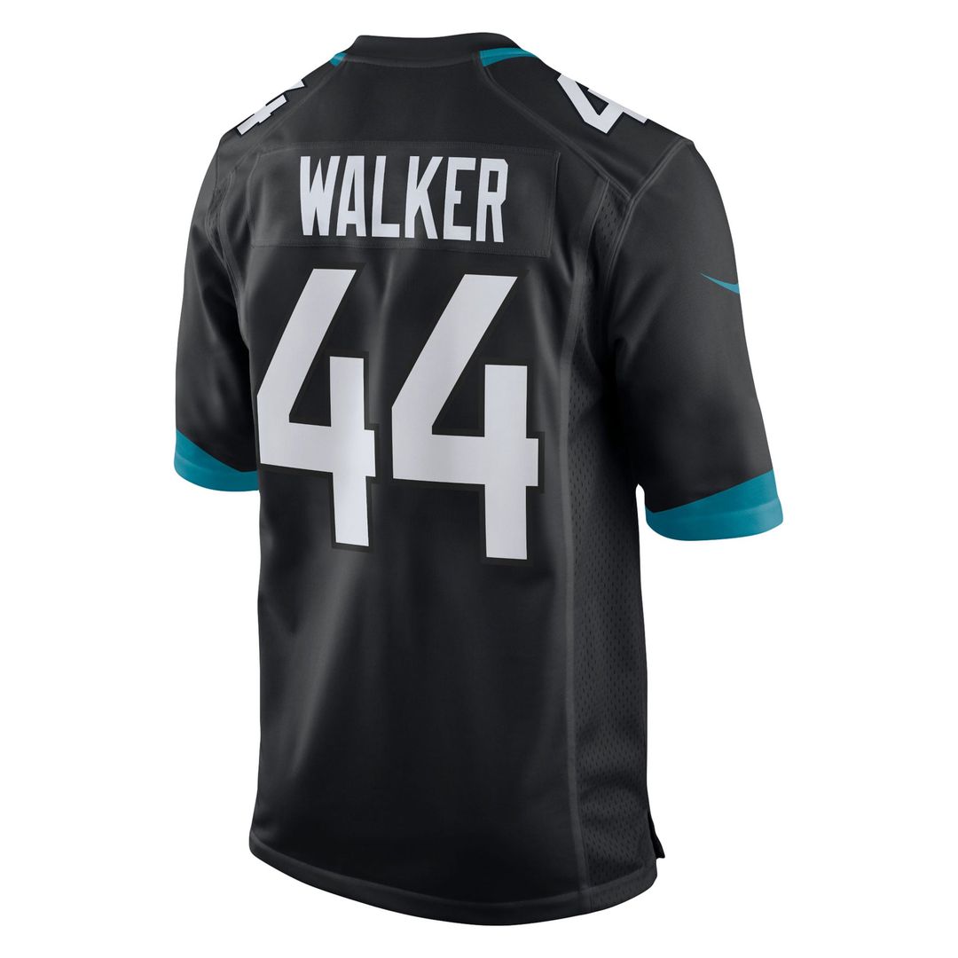 Men's Nike Jacksonville Jaguars Travon Walker Black Player Game NFL Jersey