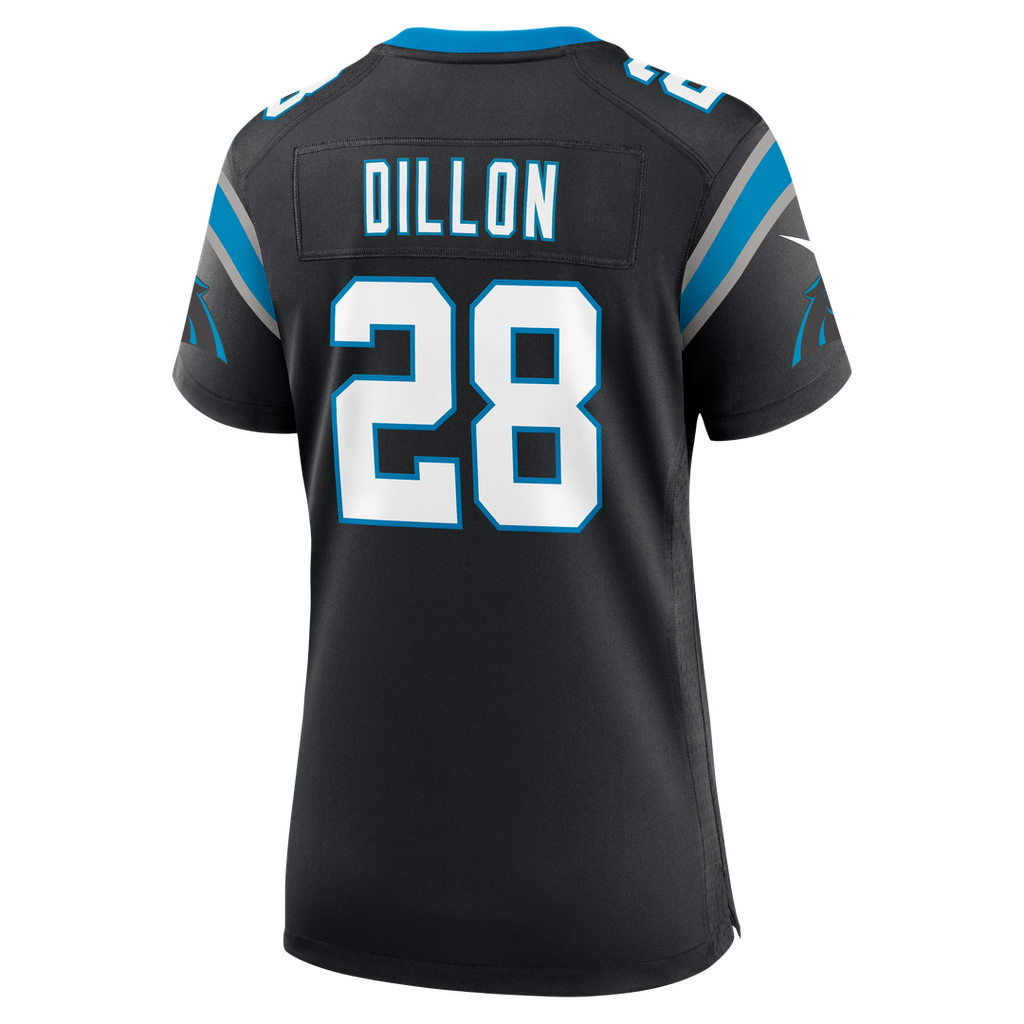 Women's Nike Carolina Panthers AJ Dillon Black Team Game NFL Jersey