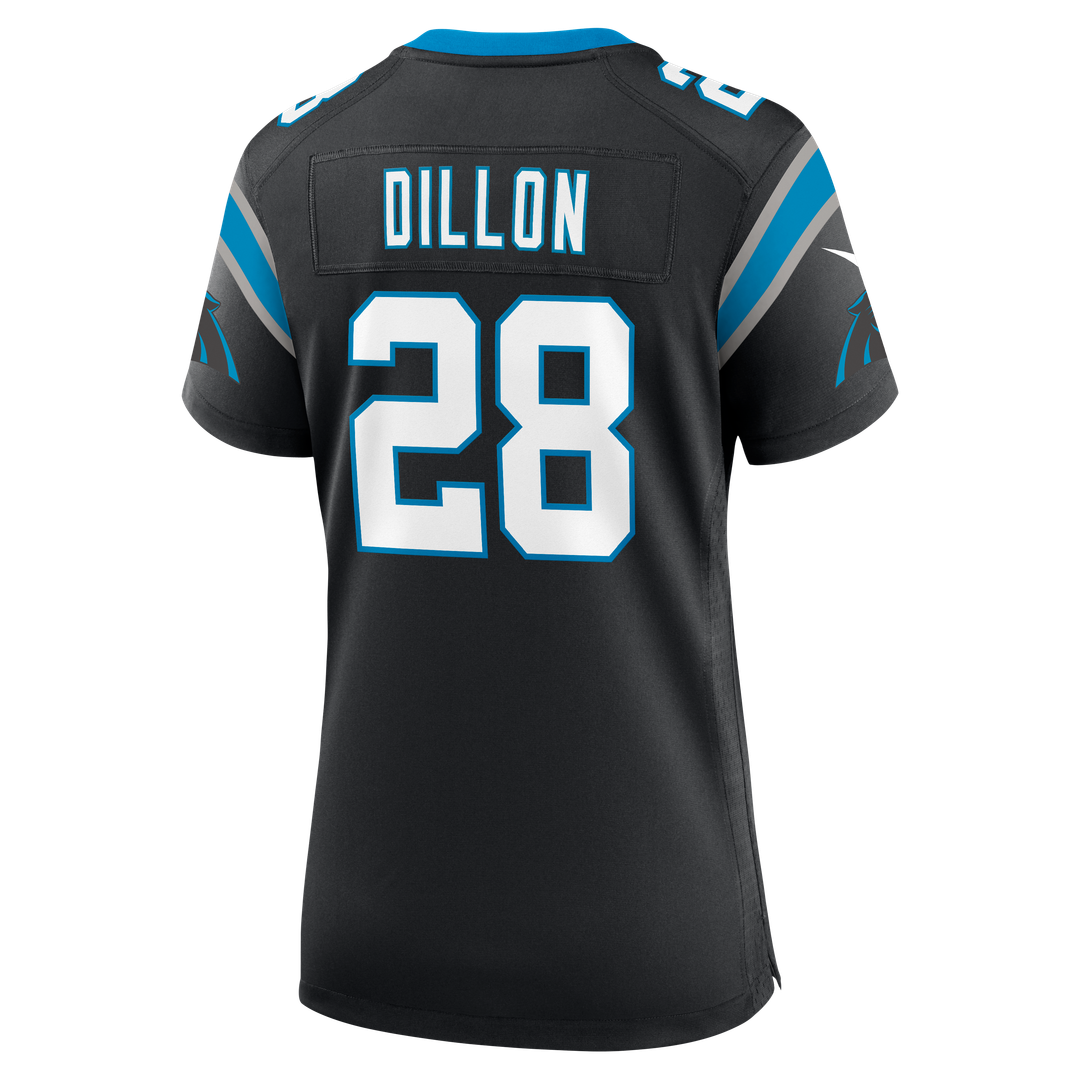 Women's Nike Carolina Panthers AJ Dillon Black Team Game NFL Jersey
