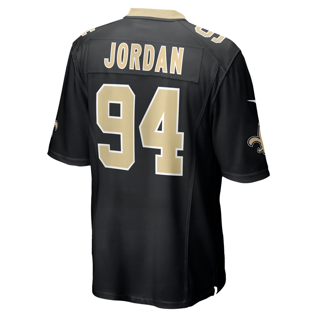 Men's Nike New Orleans Saints Cameron Jordan Black Game NFL Jersey