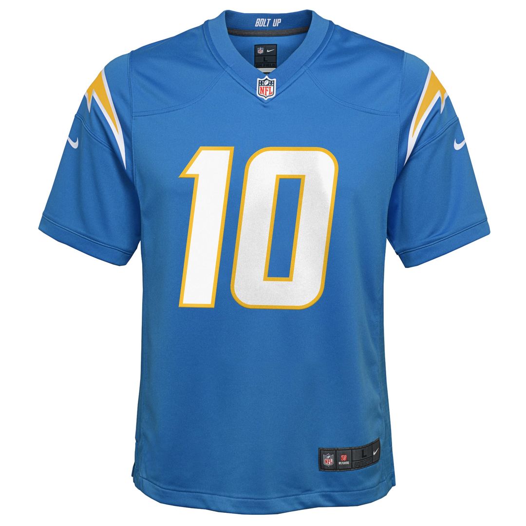 Youth Nike Los Angeles Chargers Justin Herbert Navy Game NFL Jersey