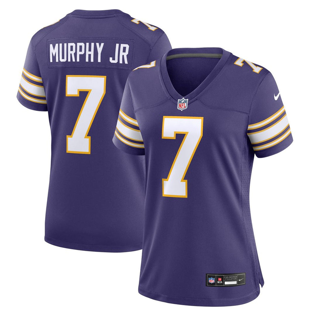 Women's Nike Minnesota Vikings Byron Murphy Jr. Purple Alternate Game NFL Jersey