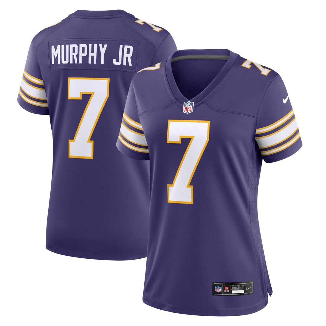 Women's Nike Minnesota Vikings Byron Murphy Jr. Purple Alternate Game NFL Jersey