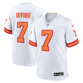 Men's Nike Tampa Bay Buccaneers Bucky Irving '76 White Game NFL Jersey