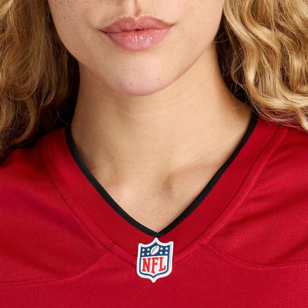 Women's Nike Tampa Bay Buccaneers Emeka Egbuka Red Team Game NFL Jersey