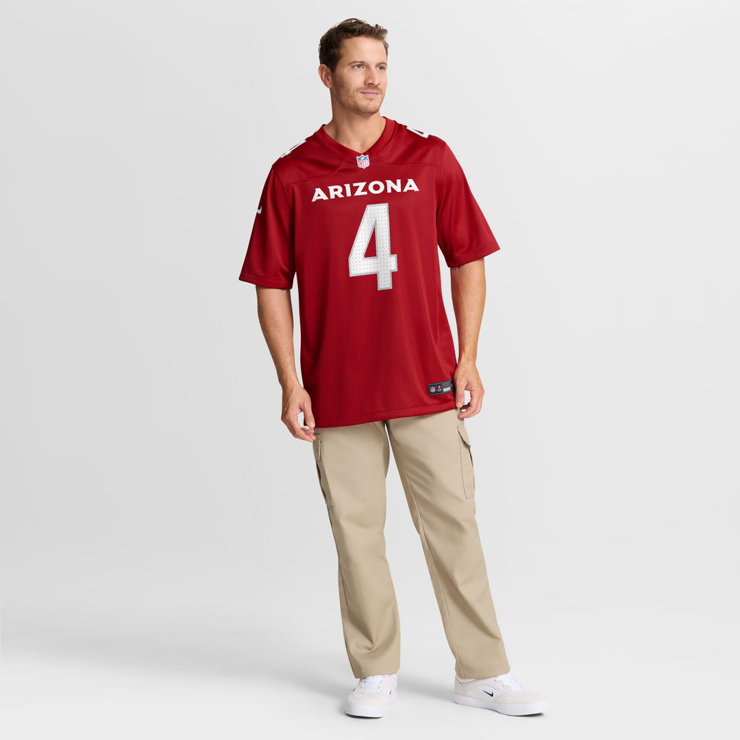 Men's Nike Arizona Cardinals Jeremiyah Love Cardinal 2026 NFL Draft First Round Pick No. 3 Team Game NFL Jersey