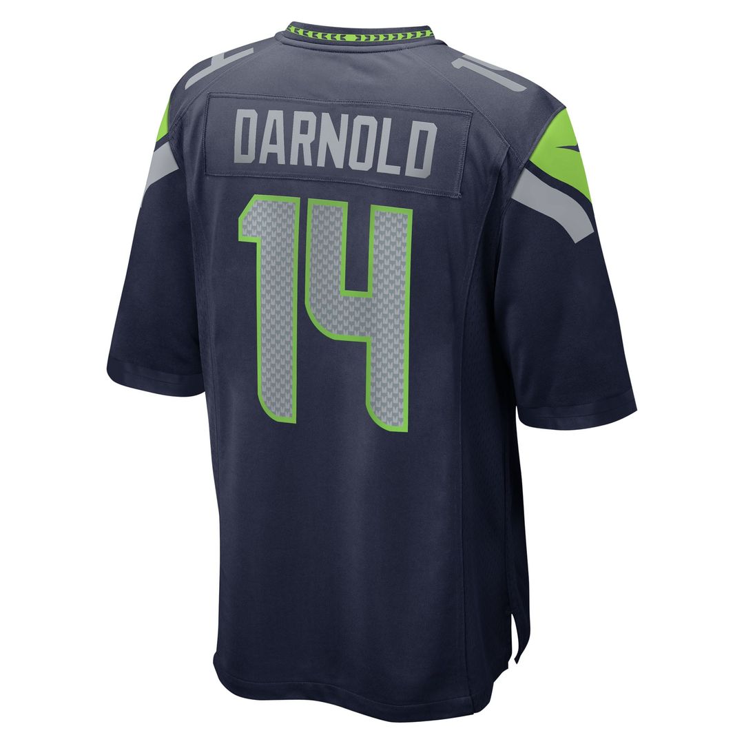 Youth Nike Seattle Seahawks Sam Darnold College Navy Team Game NFL Jersey