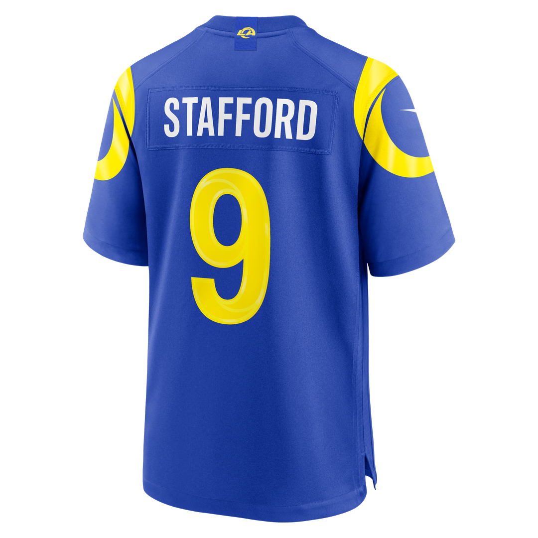 Men's Nike Los Angeles Rams Matthew Stafford White Game Player NFL Jersey