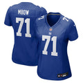 Women's Nike New York Giants Marcus Mbow Royal Team Game NFL Jersey
