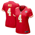 Women's Nike Kansas City Chiefs Rashee Rice Red Game NFL Jersey