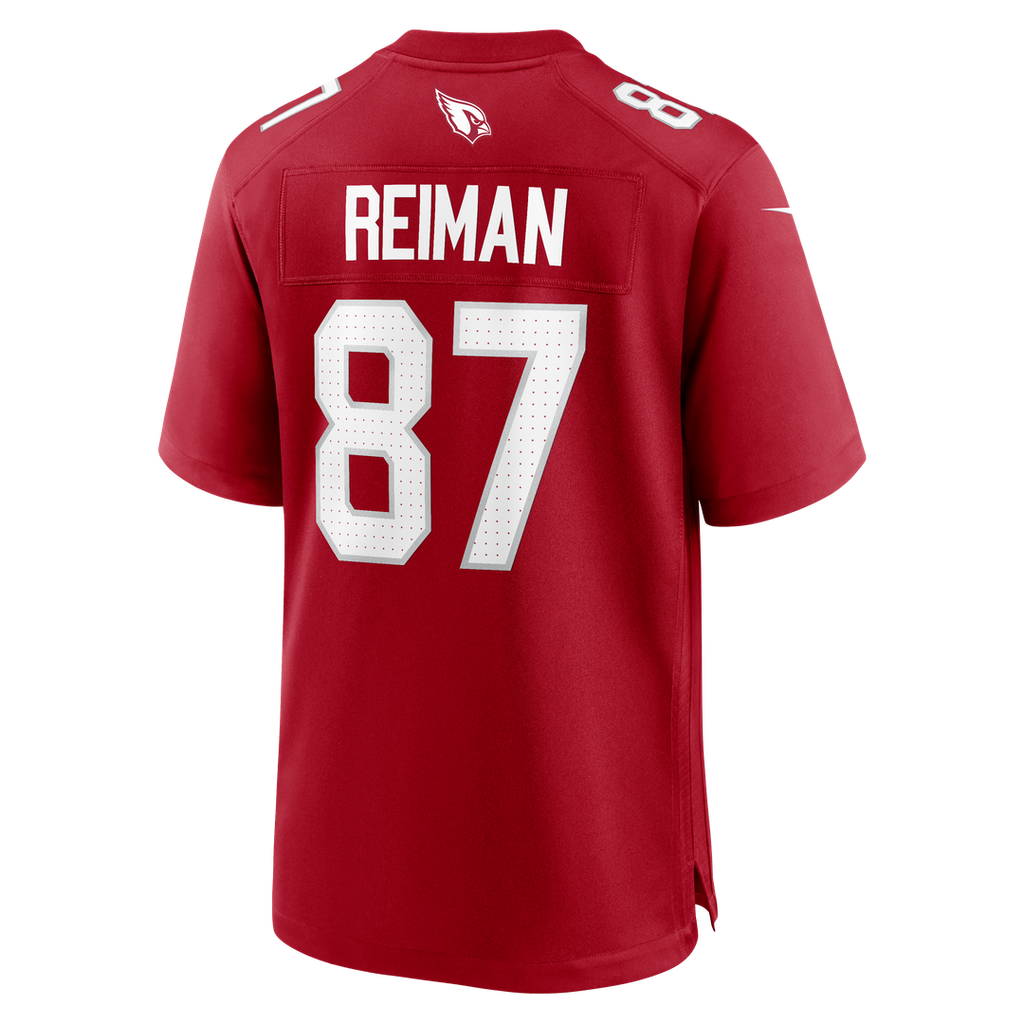 Men's Nike Arizona Cardinals Tip Reiman Cardinal Team Game NFL Jersey