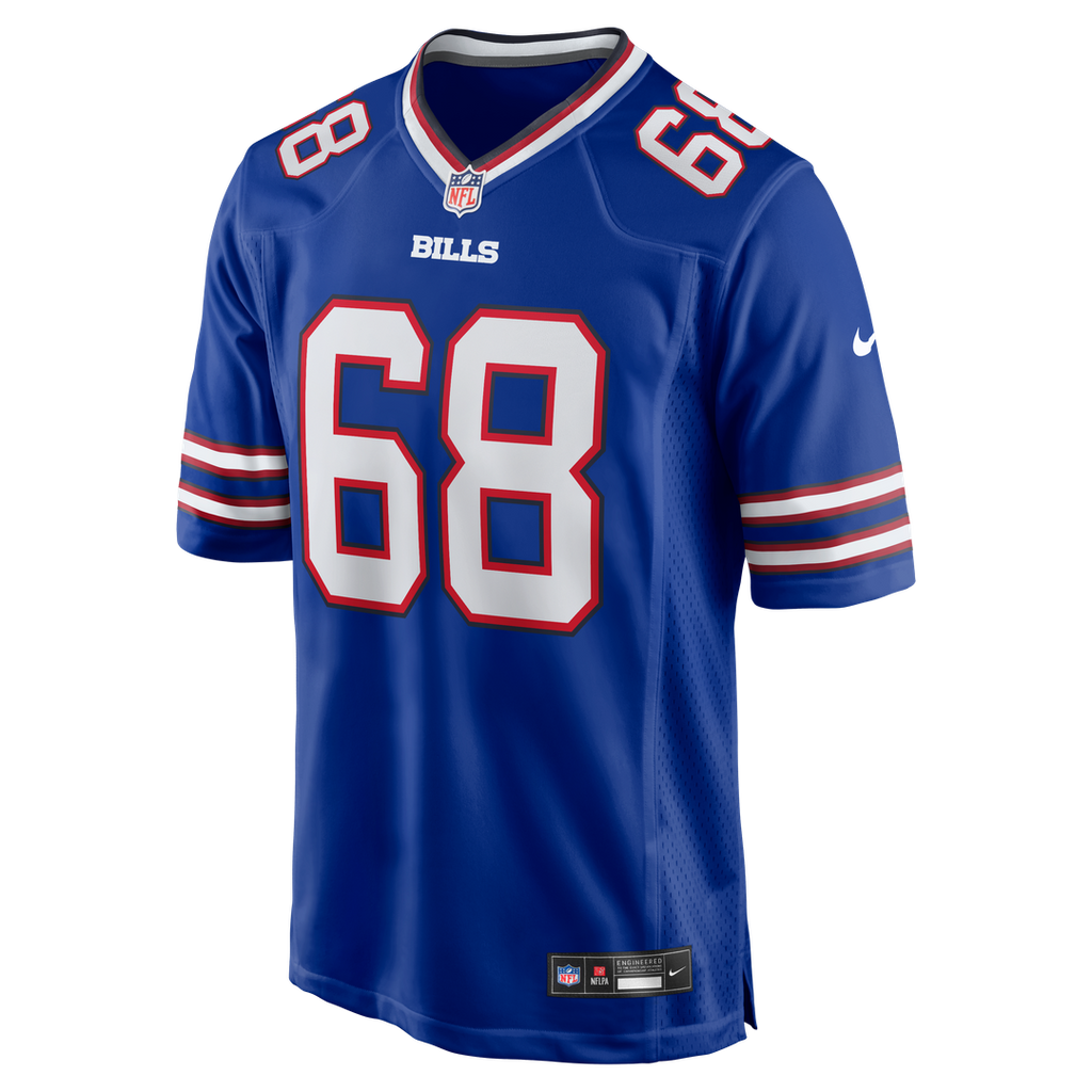 Men's Nike Buffalo Bills Garrett McGhin Royal Team Game NFL Jersey