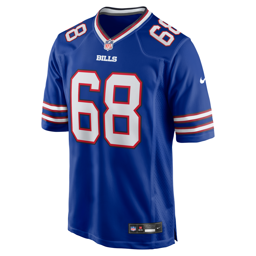 Men's Nike Buffalo Bills Garrett McGhin Royal Team Game NFL Jersey