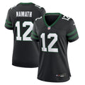 Women's Nike New York Jets Joe Namath Legacy Black Retired Player Alternate Game NFL Jersey