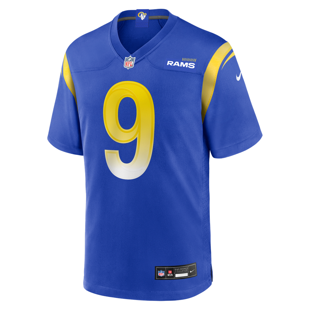 Men's Nike Los Angeles Rams Matthew Stafford White Alternate Game NFL Jersey