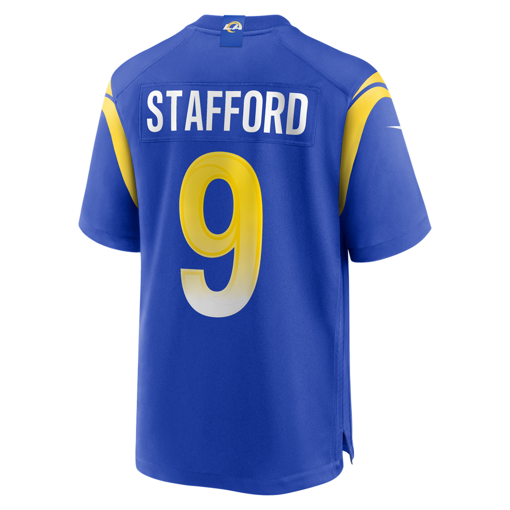Men's Nike Los Angeles Rams Matthew Stafford Royal Player Game NFL Jersey