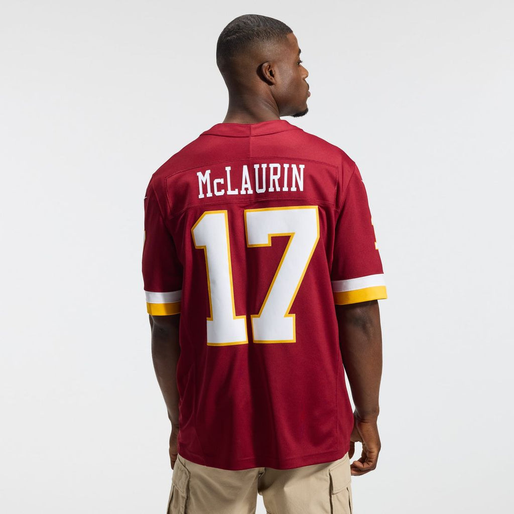 Men's Nike Washington Commanders Terry McLaurin White Vapor F.U.S.E. Stitched Limited NFL Jersey