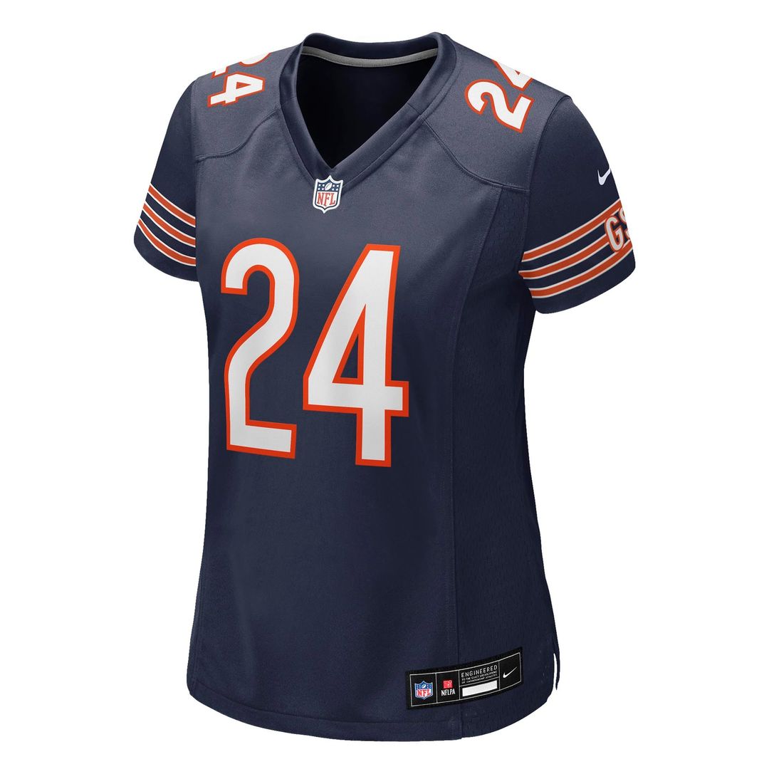 Women's Nike Chicago Bears Malik Muhammad Navy Team Game NFL Jersey