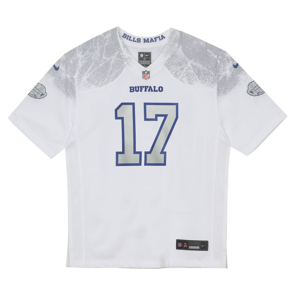 Toddler Nike Buffalo Bills Josh Allen White 2025 Rivalries Collection Game NFL Jersey