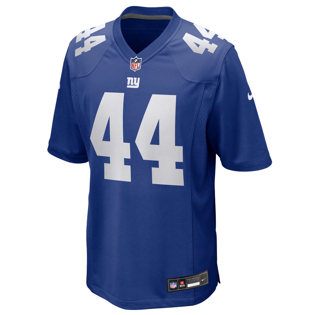 Men's Nike New York Giants Cam Skattebo White Game NFL Jersey